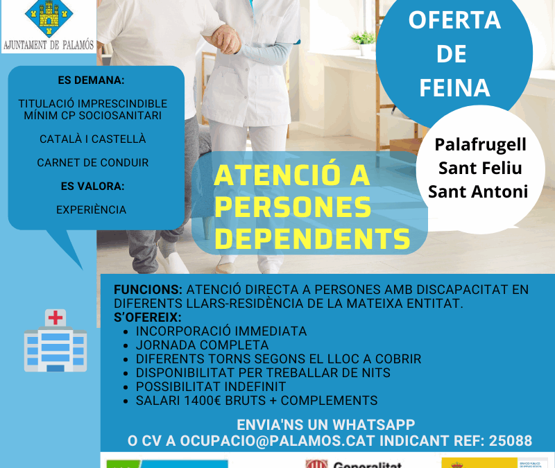 ATENCIÓ A PERSONES DEPENDENTS
