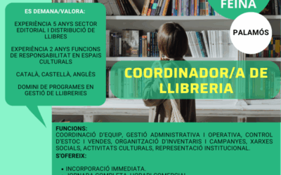 COORDINADOR/A DE LLIBRERIA