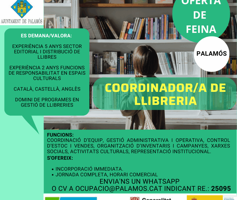 COORDINADOR/A DE LLIBRERIA