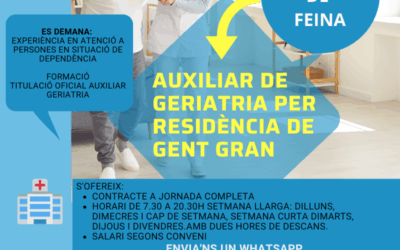 AUXILIAR DE GERIATRIA