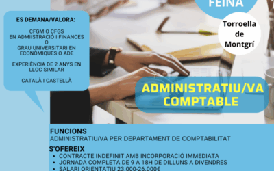 ADMINISTRATIU/VA COMPTABLE