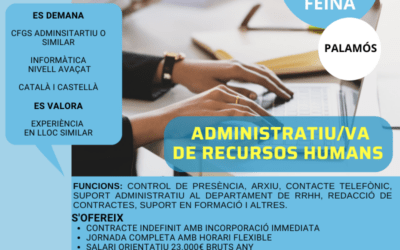 ADMINISTRATIU/VA RECURSOS HUMANS