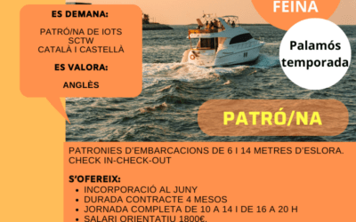 PATRÓ/NA EMBARCACIONS