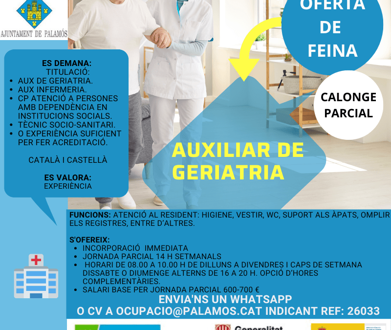 AUXILIAR DE GERIATRIA