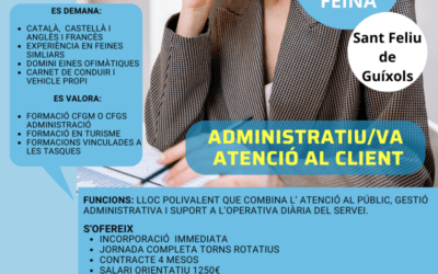 ADMINISTRATIU/VA ATENCIÓ AL CLIENT