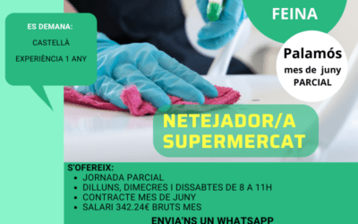NETEJADOR/A SUPERMERCAT