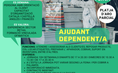 AJUDANT/A DEPENDENT/A