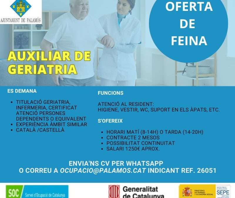 AUXILIAR DE GERIATRIA