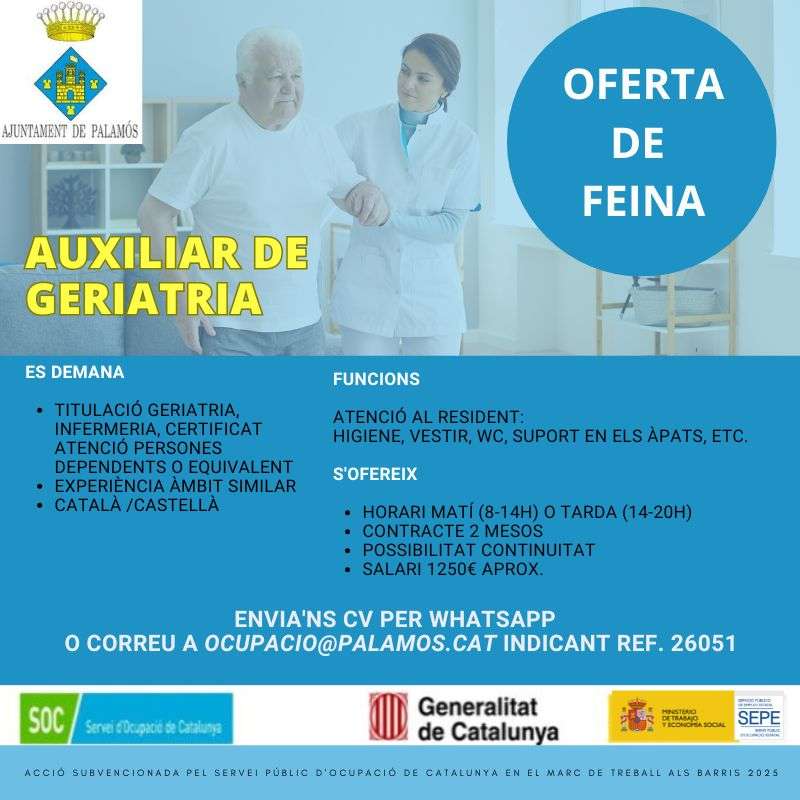 cartell_oferta_feina_auxiliar_geriatria_TB25_ajpalamos