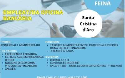 EMPLEAT/DA OFICINA BANCÀRIA
