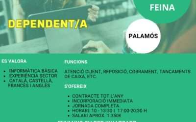 DEPENDENT/A BOTIGA