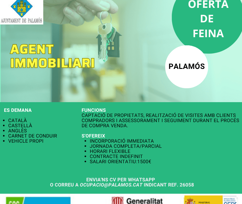 AGENT IMMOBILIARI Ref.26058