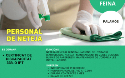 PERSONAL DE NETEJA Ref.26072