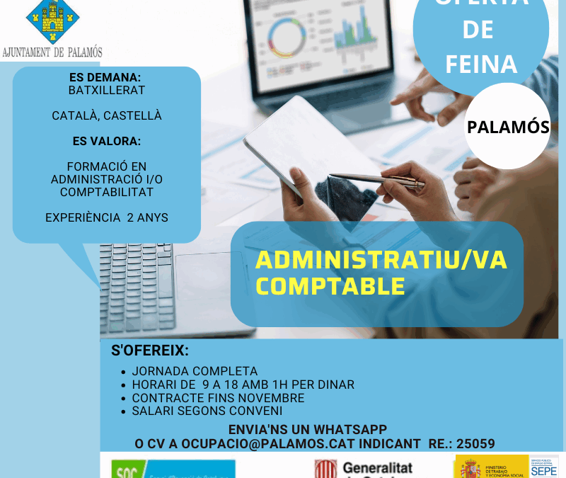 ADMINISTRATIU/VA COMPTABLE