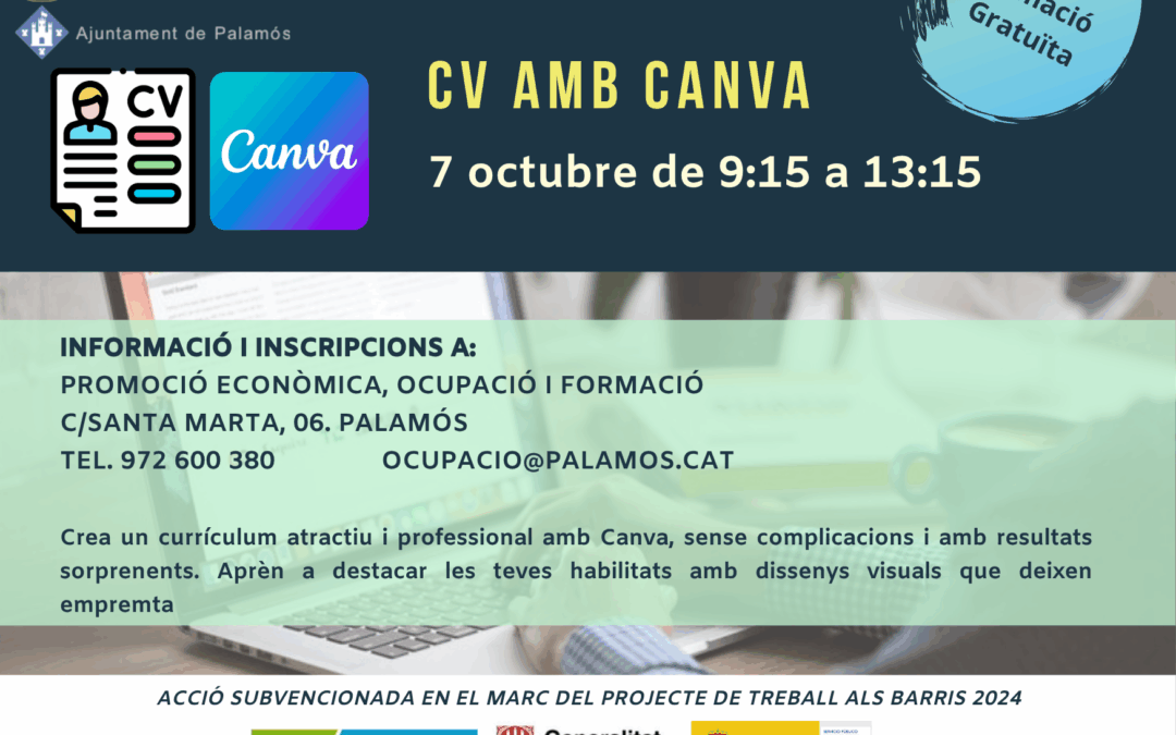 Currículum amb Canva. Gratuït