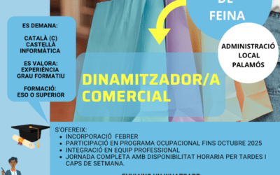 DINAMITZADOR/A COMERÇ