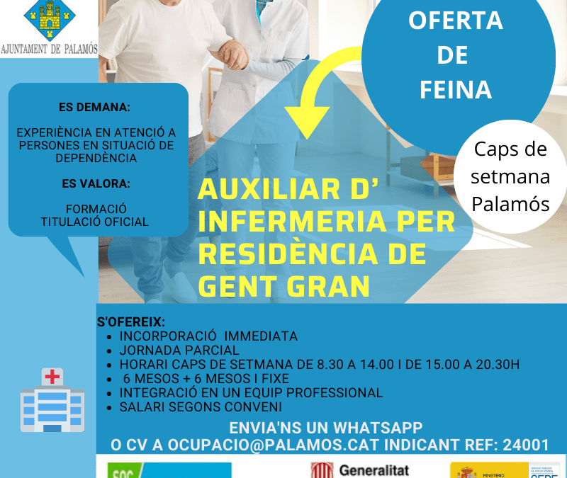 AUXILIAR D’INFERMERIA