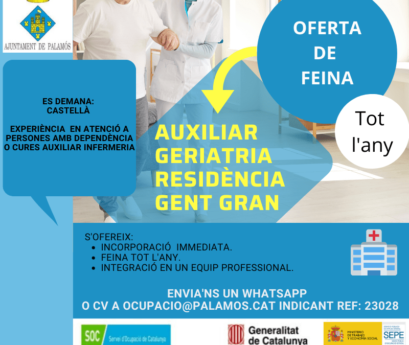 AUXILIAR DE GERIATRIA