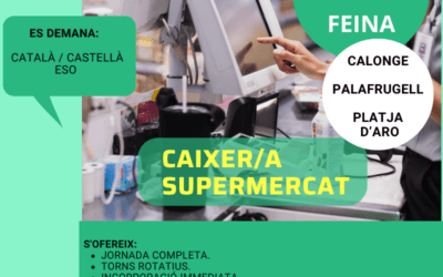 CAIXER/A SUPERMERCAT