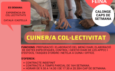 CUINER/A PER COL·LECTIVITAT