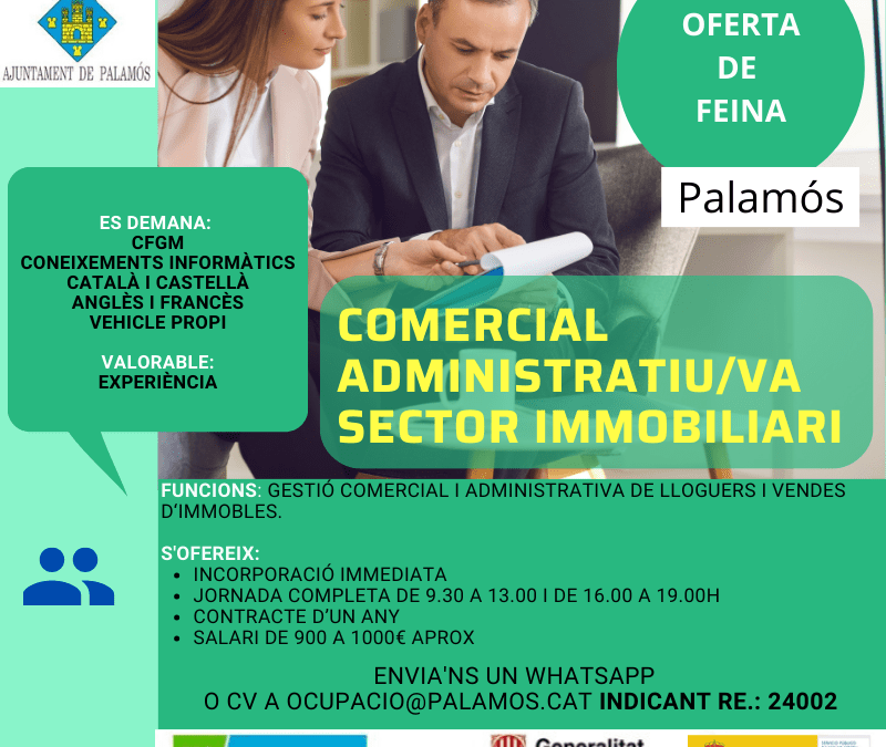 COMERCIAL ADMINISTRATIU/VA