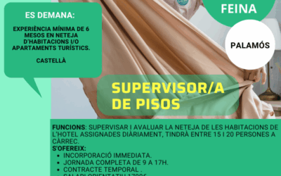SUPERVISOR/A DE PISOS HOTEL