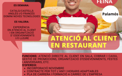 ATENCIÓ AL CLIENT EN RESTAURANT