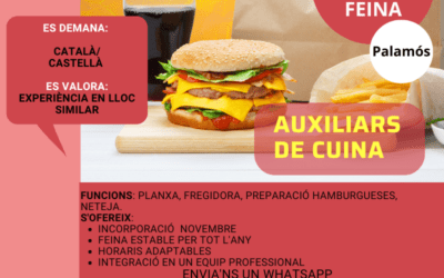 AUXILIARS DE CUINA