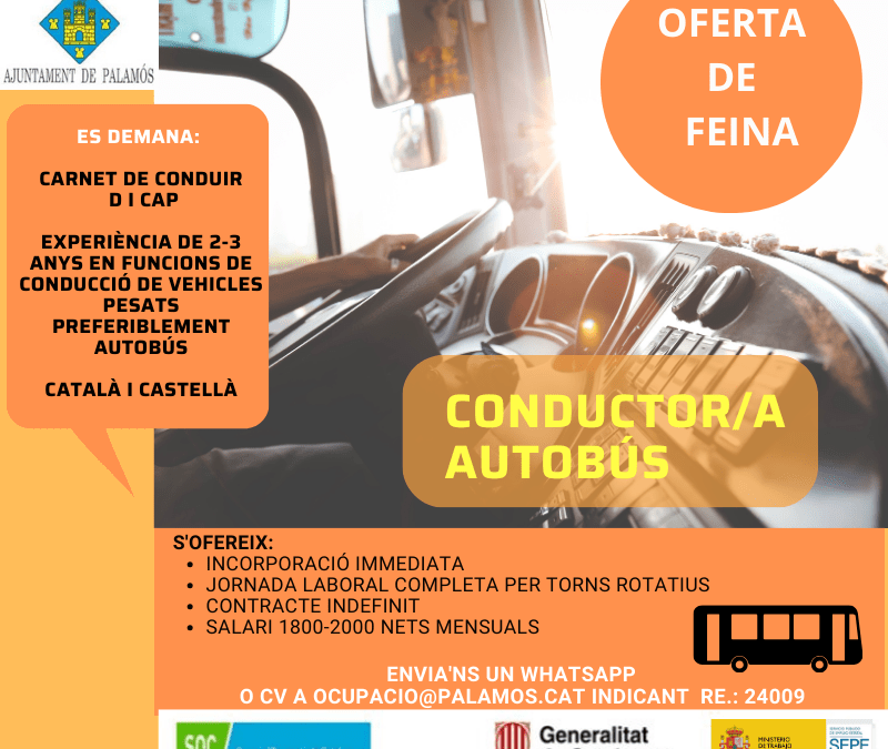 CONDUCTORS/ES AUTOBÚS