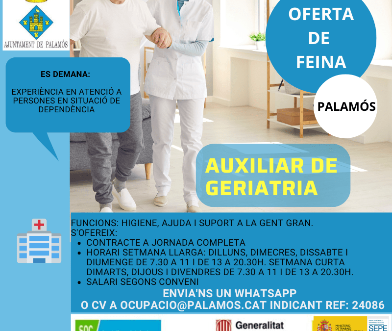 AUXILIAR DE GERIATRIA