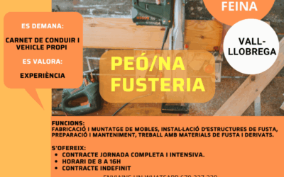 PEÓ/NA FUSTERIA