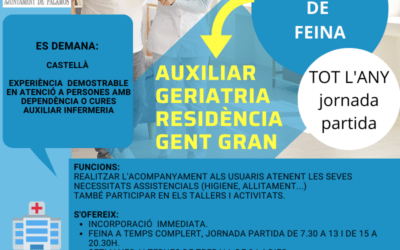 AUXILIAR GERIATRIA