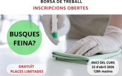 Curs de neteja en entorn sociosanitari