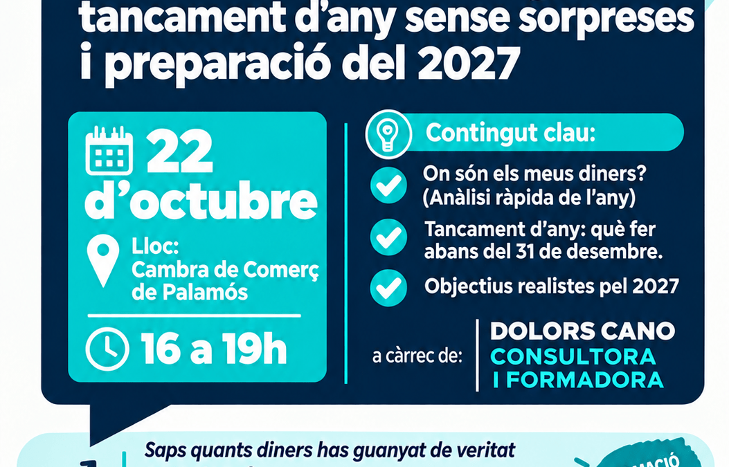 Crea i Emprèn: Tancament d’any sense sorpreses i preparació del 2027