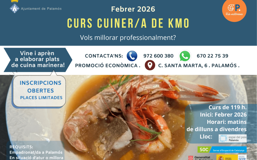Curs de cuiner/a Km0