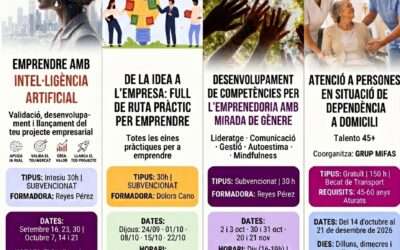 La Cambra de Comerç programa la formació de tardor a Palamós: cursos gratuïts per a l’emprenedoria, el comerç i l’ocupació