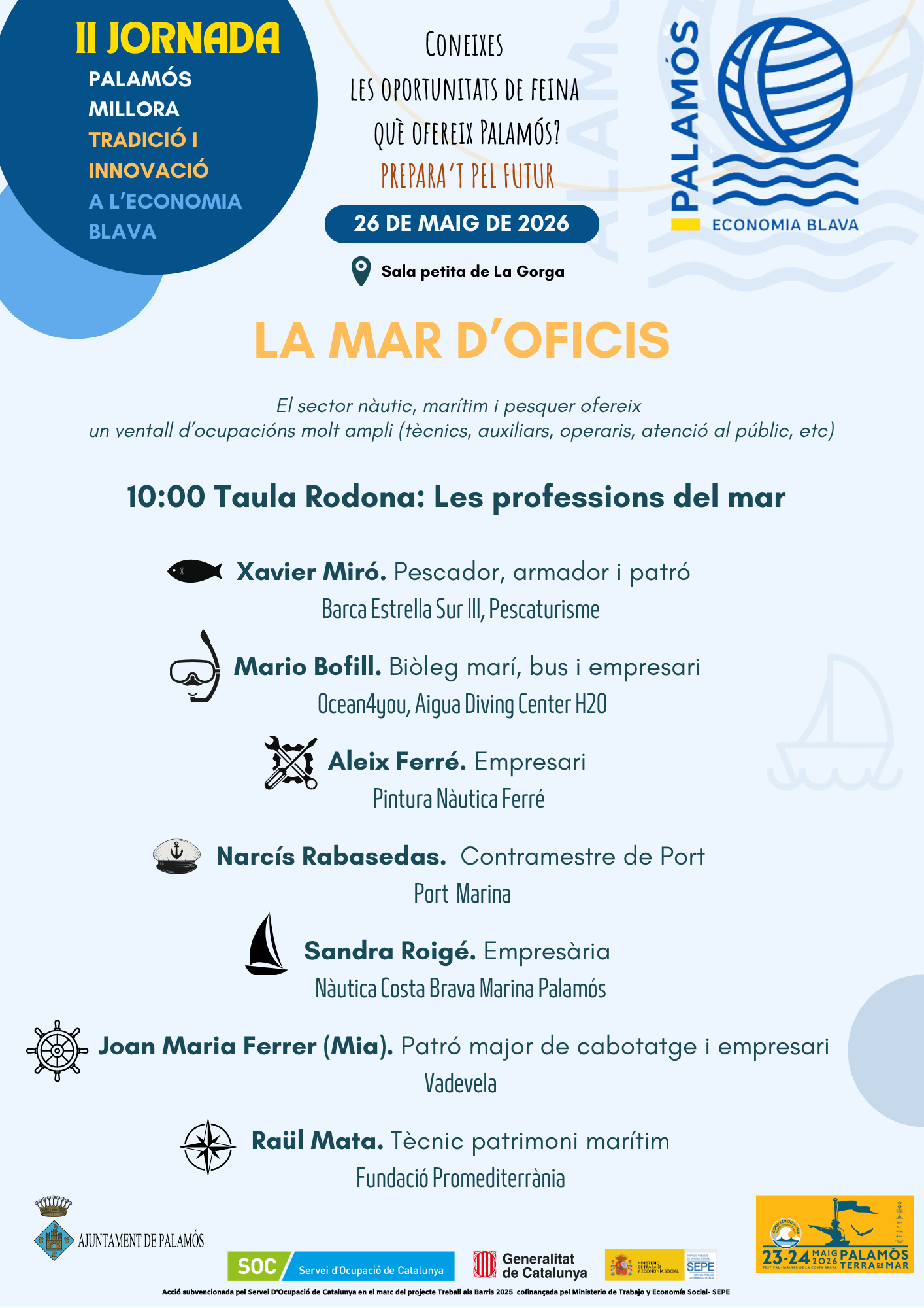 La Mar d'Oficis TAULA RODONA