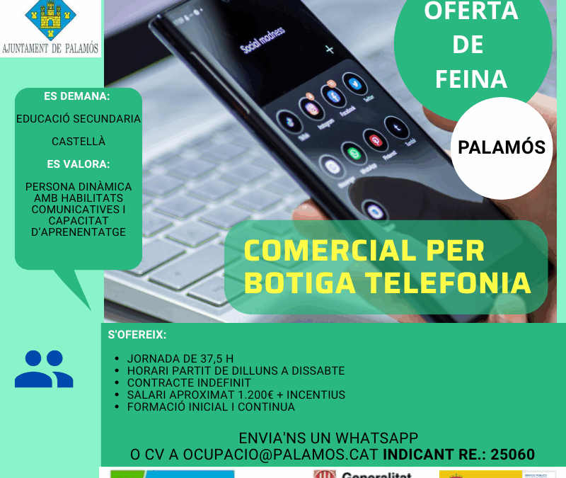 COMERCIAL BOTIGA TELEFONIA