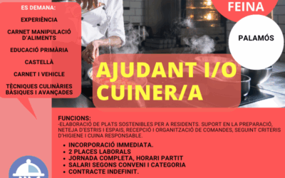 AJUDANT I/O CUINER/A